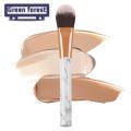 Green forest Makeup Brush Long Lifespan Foundation Liquid Facial Brush. 