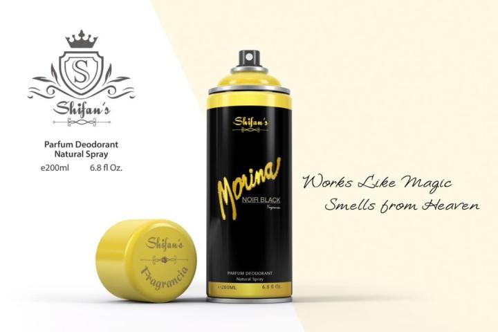 Shifan's Perfumed Body Spray Morina Noir Black - 200ML