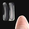 2pcs/lot Silicone Gel Forefoot Shoe Pad Insoles Women High Heel Elastic Cushion Protect Feet Care Pads Shoe Accessory. 
