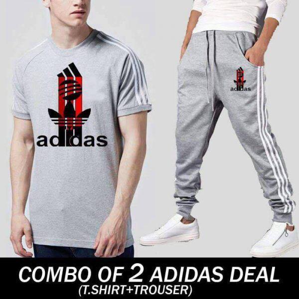 Summer Collection Deal Pack Of 2 Stripe Style T-Shirt And Trouser