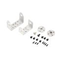 HDKJ Steering Gear Pan and Tilt Mechanical 2 DOF Robot Servo Bracket Mount Kit. 