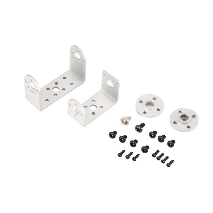 HDKJ Steering Gear Pan and Tilt Mechanical 2 DOF Robot Servo Bracket Mount Kit