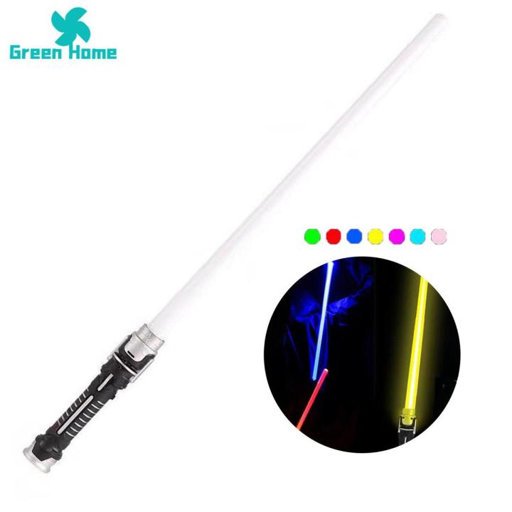 Green Home Glowing Lightsaber Cool Light Kids Adults Movie Cosplay LED Luminous Lightsaber