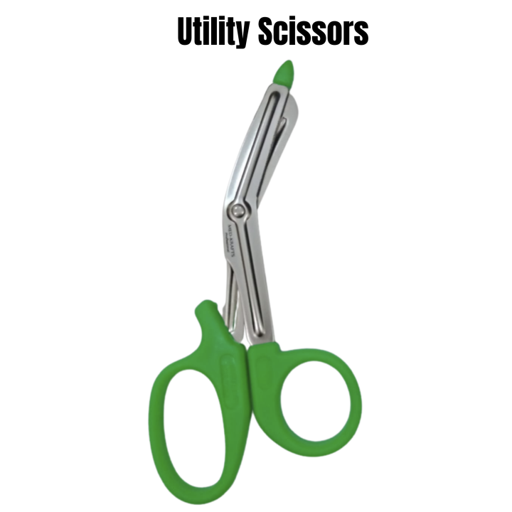 Heavy Duty Trauma Shears, Medical Scissors Premium Bandage Scissors for Nurses, Emergency First Aid Scissors, EMT Shear - Red Medical Tool,