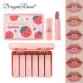 Pack of 6 Lipsticks Matte Long Lasting Waterproof Matte Lipstick Set. 