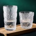 Drinkware Glass Set of 6 – Frosted glacier Glassware set. 