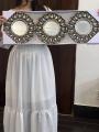 3 piece wall mirror for wall decorations home decoration ,pics are original. 