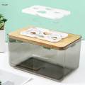 Tissue Dispenser with Spring Tissue Box Spring Support Automatic Lifting Spring Loaded Tissue Box for Home Living Room Night Stand Office. 