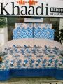 Sustainable Sleep: Eco-Friendly Khadi Cotton Double Bedsheet, Sweet Dreams Guaranteed: Cozy and Breathable Khadi Cotton Double Bedsheet. 