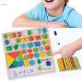 Wooden Puzzle Early Learning Toys for Toddlers Birthday Gifts Girls Boys. 