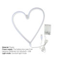 LED Decoration Lamp Low Power Consumption Love Heart LED Modeling Atmosphere Lamp. 