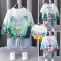 Boy's Sun Protection Clothing Summer Thin Breathable Jacket Ultraman Baby Boy Foreign Handsome Children's Sun Protection Clothing Thin. 