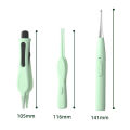 Baby Ear Cleaner Ear Wax Removal Tool Kit Infant Earpick With Led Light Ear Tweezers Flashlight Nose Clip. 