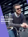 MPOW H19 IPO Active Noise Cancelling Headphones, 35H Playtime Over-ear Bluetooth Headphones with Rapid Charge, ANC Headphones with Soft Protein Earpads, Hi-Fi Stereo Sounds, Good Bass, 40mm powerful drivers, Wired and Wireless mode, Built-in Mic. 
