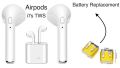 inpods tws and Airpods Batteries for Charging Box and Earphones with 30mAh and 300mAh Capacity. 