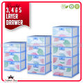 3, 4 & 5 Layer Printed Drawers - Premium Quality 4 Layer Printer Storage Saver - 3 Layer Organizer For Home. 
