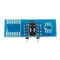 2X SOIC8 SOP8 Flash Chip IC Test Clips Socket Adapter Programmer BIOS/24/25/93. 