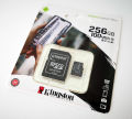 Kingston Original 256GB Canvas Select Plus UHS-I micro SD Memory Card with SD Adapter(5 Year's Warranty). 