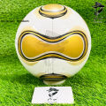 Fifa Teamgeist official match ball of World Cup 2006 Football Soccer Football Match Ball, Indoor Outdoor Play, Water Proof Stitched Football Gold by Beynaam Online Store. 