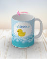 Alisha cute duck name mug. 