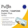 Puffin Tampons SUPER PLUS 16 Pcs. 