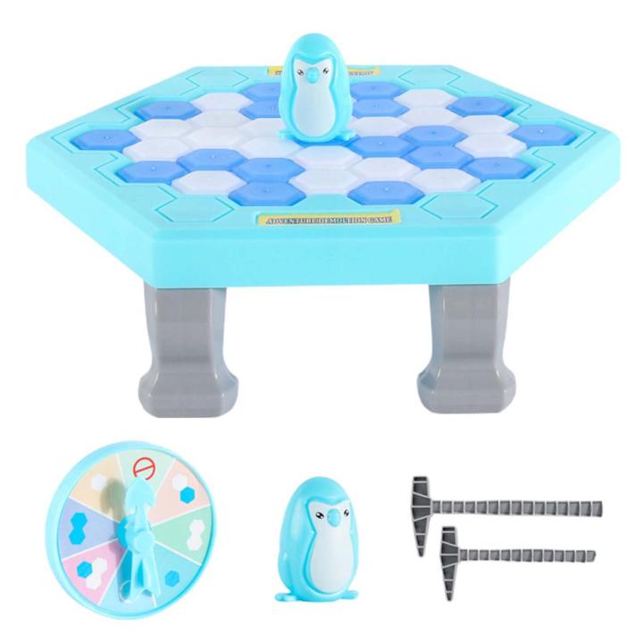 Save The Penguin Interactive Play Kids Gift Plastic Family Penguin Ice Breaking Game for Children