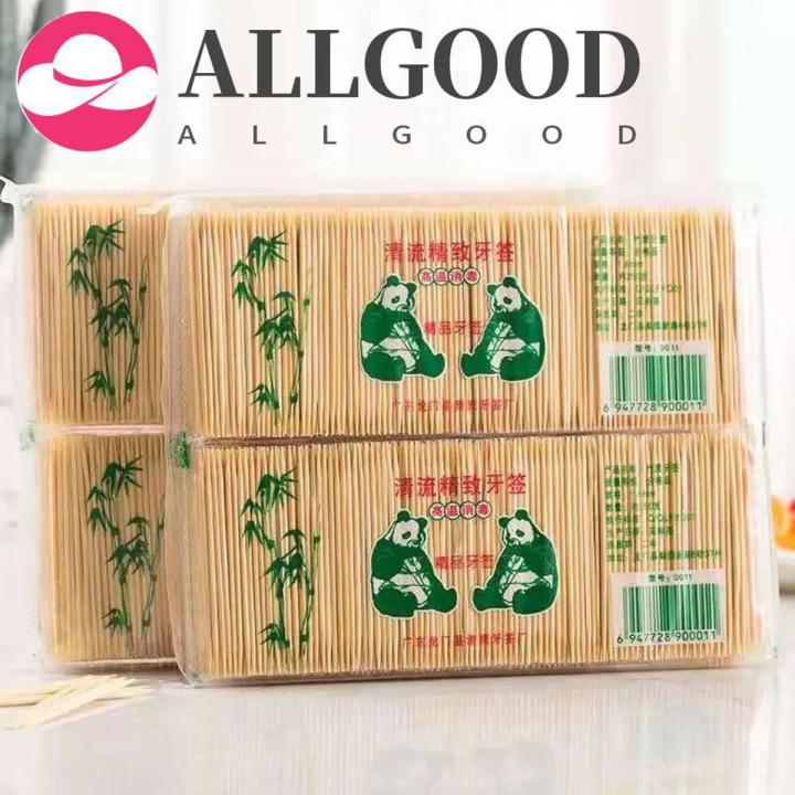 【ALLGOOD】(250) Kitchen Supplies Bulk Toothpicks Portable Hotel Supplies Floor Stalls Disposable Toothpicks Bags