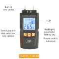 GM605 Digital Moisture LCD Display Wood Moisture Meter Humidity Tester Timber Damp Portable Wood Moisture Meter. 