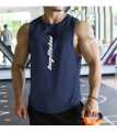 MEN'S SLEEVELESS VEST TOP TANKS SANDO FOR GYM AND EXERCISE. 