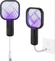 Mosquito Killer Racquet Lamp Pocket Size Mosquito Killer Lamp Night Bulb Mosquito Catcher. 