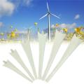 600mm Wind Turbine Generator Nylon Fiber Blades Windmill Power Charge Accessories White. 