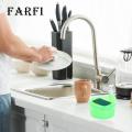 Easy to Use Soap Dispenser Convenient Soap Dispenser with Sponge Holder No Dripping Large Capacity Home Supplies Soap Dispenser for Kitchen. 