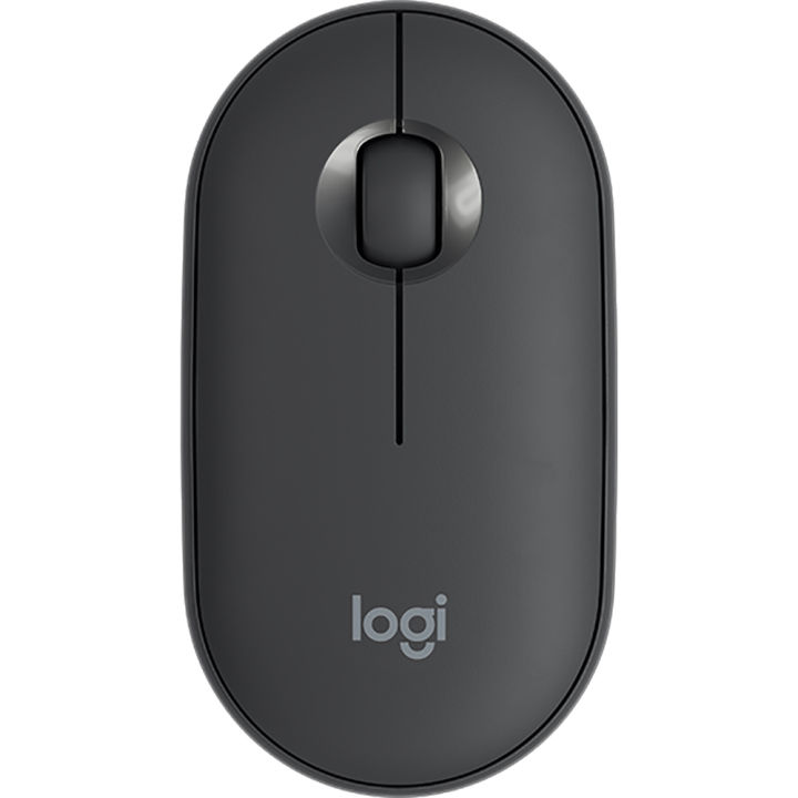 Logitech M350 Pebble Wireless Bluetooth Mouse - Silent (Graphite)