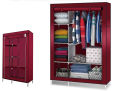 Cloth and Storage Wardrobe - Wardrobe Cupboard Foldable - Almari - 2 DOOR PORTABLE FOLDING WARDROBE CUPBOARD FOR CLOTHES DIY-LATEST DESIGNS. 