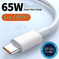 USB Type C Vooc Cable 5A Super Fast Charging Cord for OPPO R17 Reno4 Ace2 Find X3 X2 Reno 6 Pro 5G 5 4 3 F19 Mobile Phone Accessories Data Wire Type C Cable Charger USB Cable 65W Vooc Data Cable Fast Charging. 