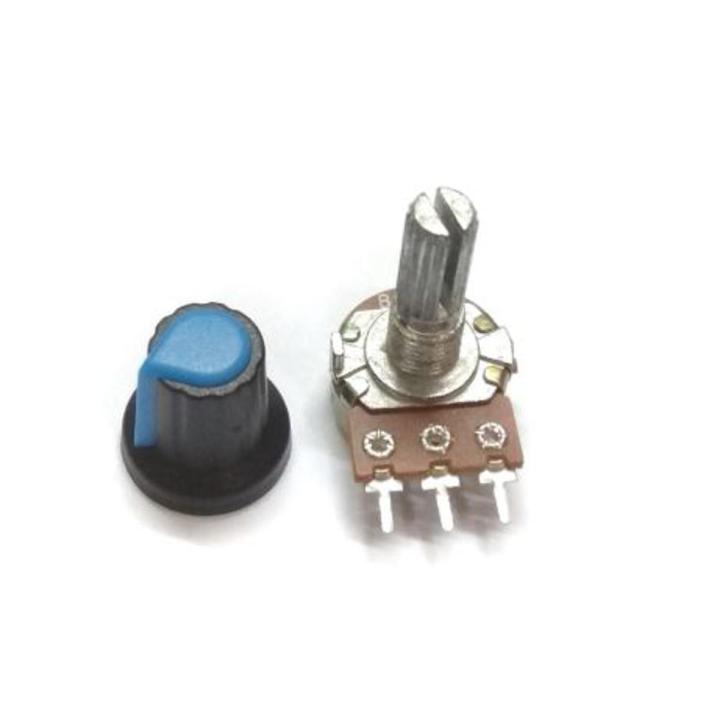 5K Ohm Potentiometer variable resistor with knob
