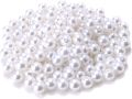 10Pcs 20mm White Pearl Beads,Big Size Loose Pearl Spacer Beads with Hole Faux Pearls Round White Beads for Jewelry Making,DIY Craft Bracelets,Vase Fillers,Table Scatter Home Wedding Decoration. 