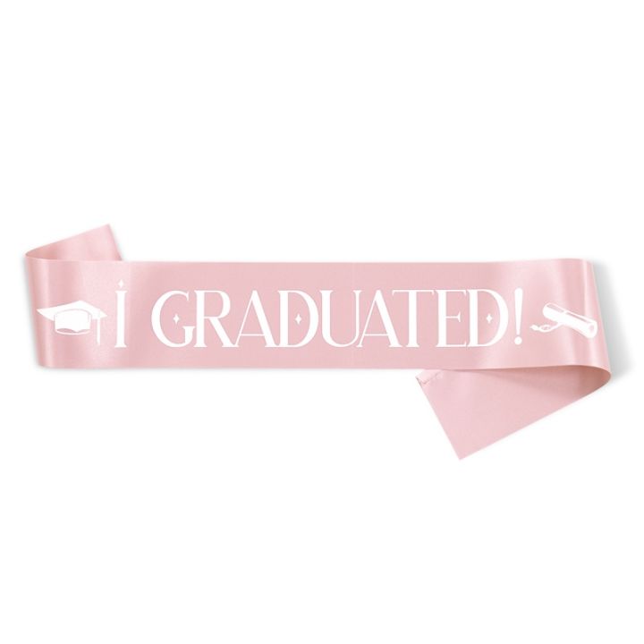 Exclusive%20Design%20I%20Graduated%20Sash%20Graduate%20Sash%20Graduation%20Party%20Decoration%20Photo%20Booth%20Props%20-%20Image%202