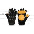 DIY Longboard Slide Gloves Skateboard Gloves Foam Protector Downhill Longboarding Skate Gloves with Slider Puck. 