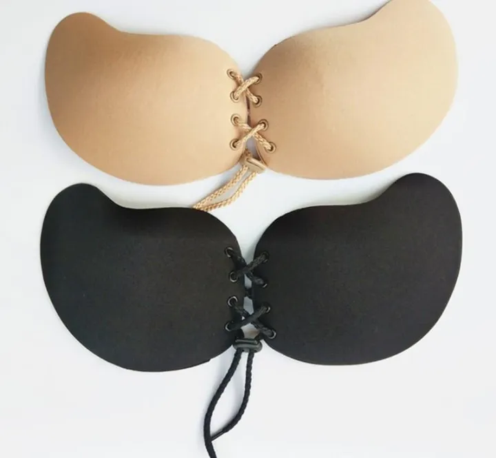 Women's%20Self%20Adhesive%20Strapless%20Bra%20Invisible%20Bra%20Wing%20Shape%20Push-up%20Bra%20Strapless%20Backless%20Bra%20-%20Image%203