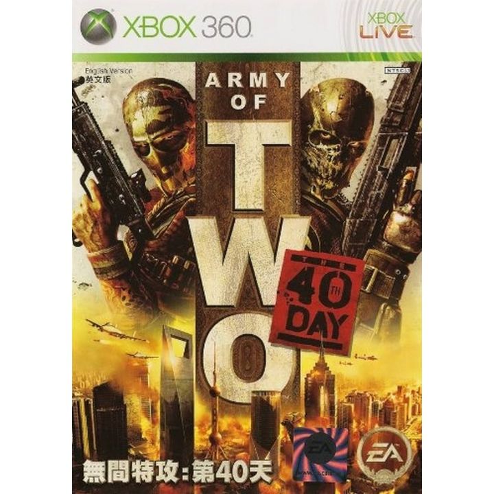 Army of Two The 40th Day video game - Xbox 360 - JTAG Modified System