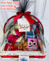 "Ultimate Gift Box: Chocolate Delight Basket with Gajray, Tops, and Churrian – Best Deal for Boys and Girls! Perfect Anniversary, Birthday, or Love Gift!". 