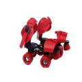 Adjustable Quad Speed Roller Skates Double Wheel Shoes For kids Children. 