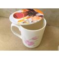 Pack of 6 - Random Design Melamine Plastic Mugs or Cups Cover, Glass Cup Lid, Drinkguards. 