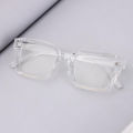 Original White Transparent Glasses For Girls - Square Shape Glasses For Boys - Lightweight Fashion Glasses For Men. 