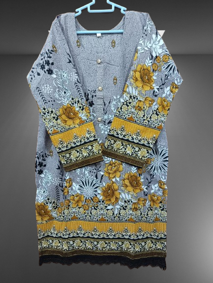 Girls Lawn Kurti, Summer Season, Trendy Fashion