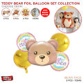 Teddy Bear Foil Balloons Collection Set, Heart Bear Happy Birthday, Theme Decorative Celebration, HBD Foil Balloon Celebrations, Baby Shower, Wedding, Anniversary Supplies Parties, Opening Ceremony Decor, Events Organizer, Gardens : rXR4BzEw. 