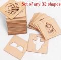 Habiba products Baby Toys School Paint Tools Educational Coloring Book Paint Learning Coloring Board Drawing Board Wooden Drawing Toys. 