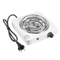 Electric Stove Hot Plate with Ultra-Fast 1000W 2-Minute Rapid Heating, Easy-to-Clean Surface, and Automatic Shut-Off Safety for Efficient Cooking, Boiling, and Noodle Preparation". 