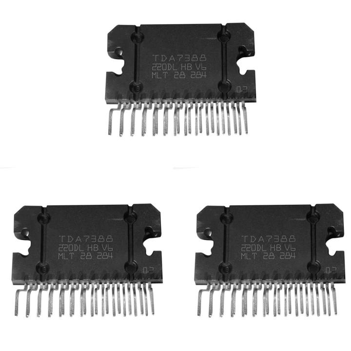 3X TDA7388 Amplifier Audio Amplifier Integrated Circuit TDA-7388